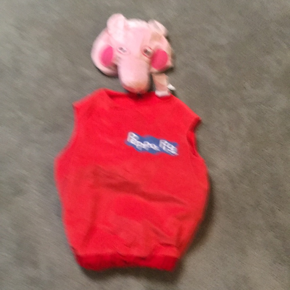 Pepper pig costume little girls size3/4